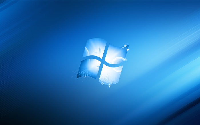 Windows-Logo, blau-Stil Hintergrund Hintergrundbilder Bilder