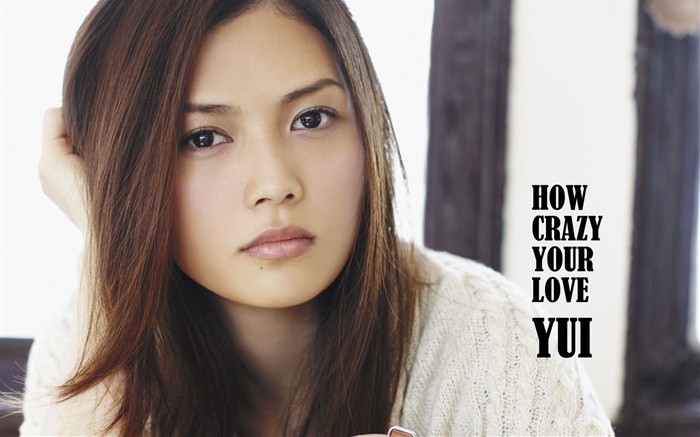 Yoshioka Yui, japanische Sängerin 01 Hintergrundbilder Bilder