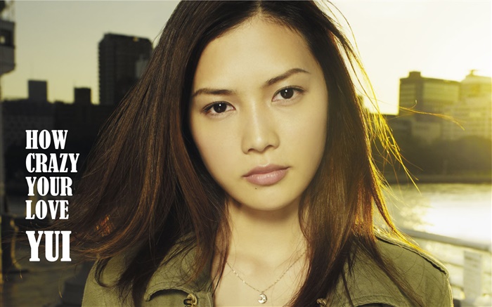 Yoshioka Yui, japanische Sängerin 02 Hintergrundbilder Bilder
