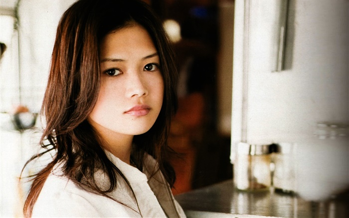 Yoshioka Yui, japanische Sängerin 03 Hintergrundbilder Bilder