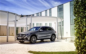 2015 Mercedes-Benz GLC 350 X205 Auto Seitenansicht HD Hintergrundbilder