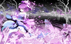 Anime girl, fantasie, fee HD Hintergrundbilder