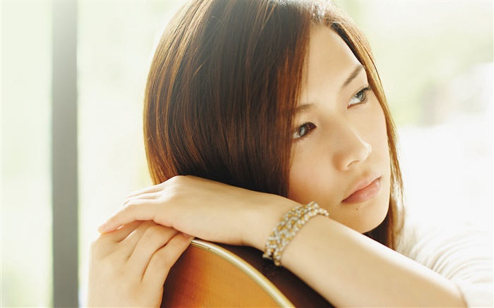 Yoshioka Yui, japanische Sängerin 06 Hintergrundbilder Bilder