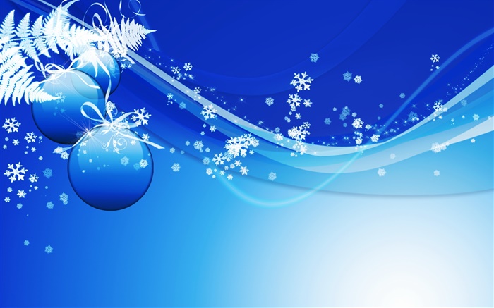Weihnachten themed Bilder, Kugeln, blau Stil Hintergrundbilder Bilder
