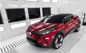 Scion roten Concept Car HD Hintergrundbilder