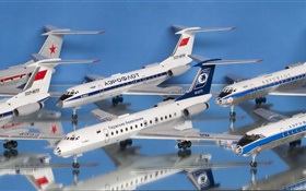 Tupolev Flugzeuge, Spielwaren HD Hintergrundbilder