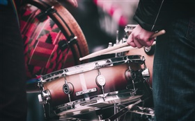 Drums, Drumsticks, Musik HD Hintergrundbilder