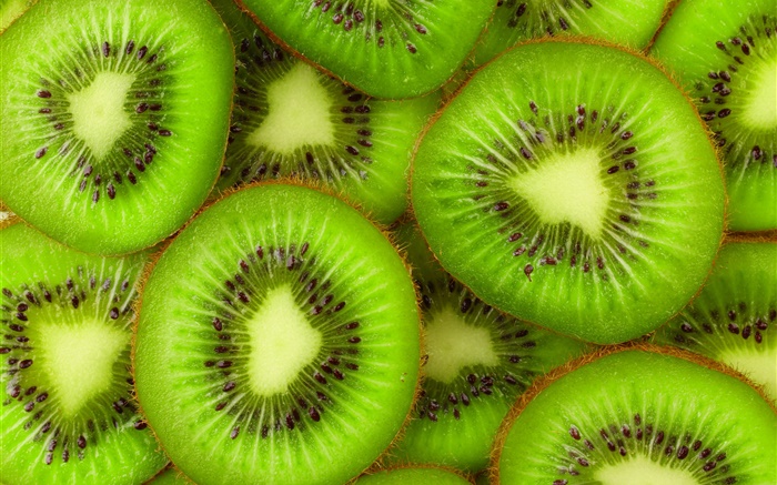 Kiwi slice, frisches Obst Hintergrundbilder Bilder