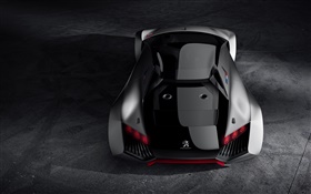 Peugeot Sicht Gran Turismo-Konzept supercar Rückansicht HD Hintergrundbilder