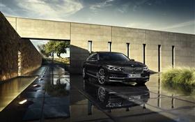 2015 BMW 750Li xDrive G12 Auto Vorderansicht HD Hintergrundbilder
