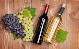 Getränke, Wein, Trauben, Flaschen HD Hintergrundbilder