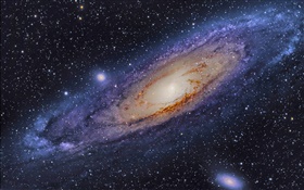 Galaxy, Andromeda, schöner Raum, Sterne HD Hintergrundbilder