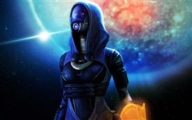 Mass Effect, Krieger, Planet, Licht HD Hintergrundbilder