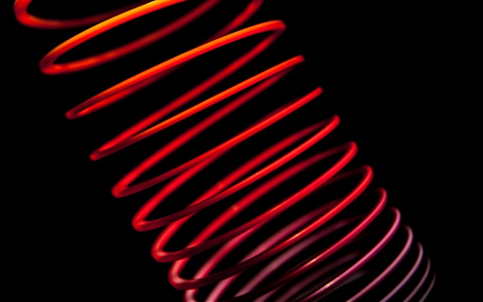 Tubular abstrakt, rot, schwarzer Hintergrund Hintergrundbilder Bilder