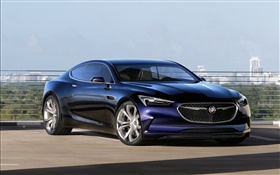 Buick Avista Konzept blaues Auto HD Hintergrundbilder