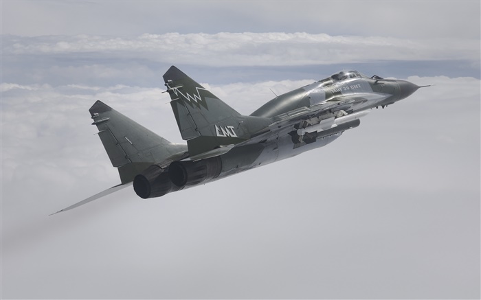 MiG-29SMT Kämpfer, russische Luftwaffe Hintergrundbilder Bilder