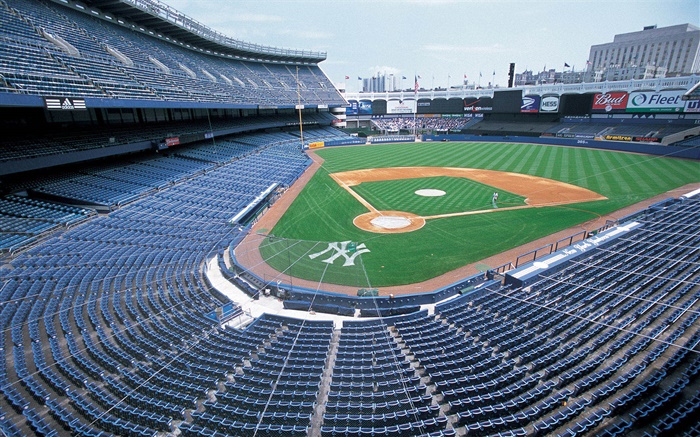 Baseball-Feld, Stadion, New York, USA Hintergrundbilder Bilder