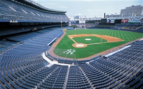 Baseball-Feld, Stadion, New York, USA
