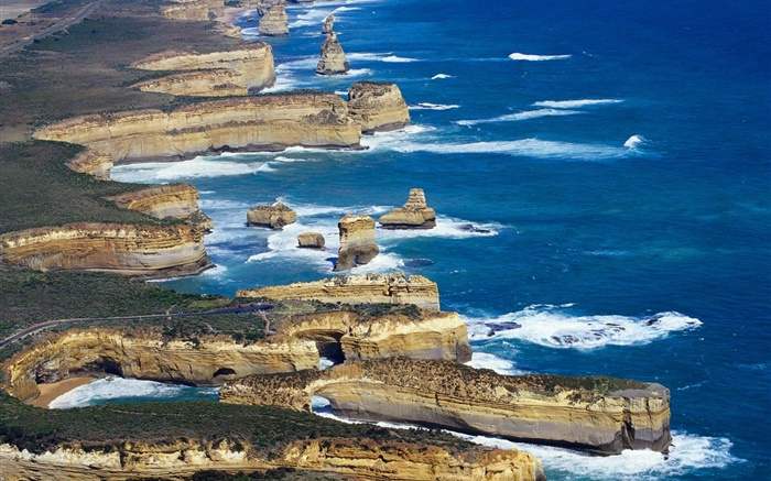 Küste, Meer, Australien Hintergrundbilder Bilder