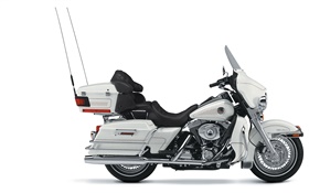 Harley-Davidson Motorrad weiß HD Hintergrundbilder
