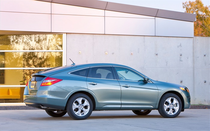 Honda Accord hellblau  Auto Seitenansicht Hintergrundbilder Bilder