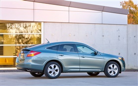 Honda Accord hellblau  Auto Seitenansicht HD Hintergrundbilder