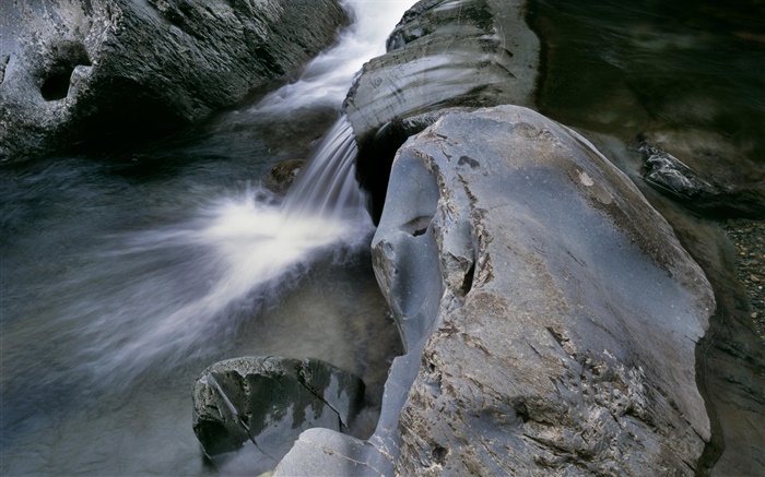 Rocks, Bach, Wasser Hintergrundbilder Bilder