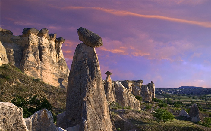 Die Feenkamine, Göreme National Park, Türkei Hintergrundbilder Bilder