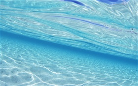 Unterwasser  das Meer zu sehen, Malediven HD Hintergrundbilder