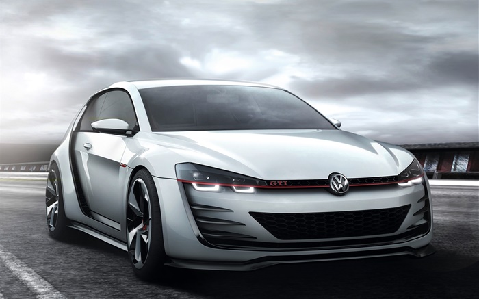 Volkswagen GTI Concept Car Hintergrundbilder Bilder
