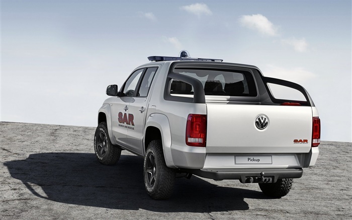 Volkswagen SAR Pickup Rückansicht Hintergrundbilder Bilder
