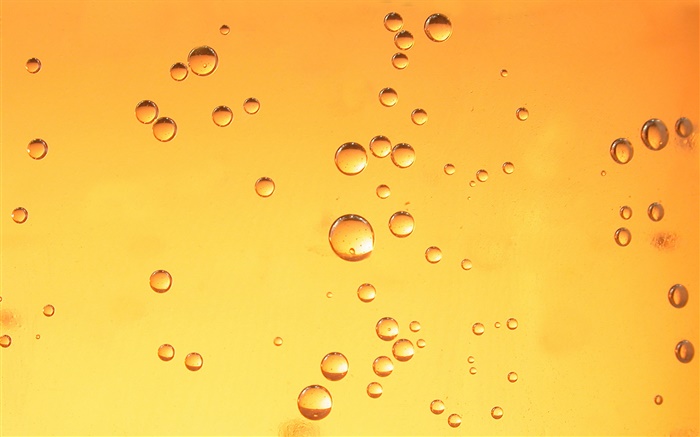 Wassertropfen , orange Hintergrund Hintergrundbilder Bilder