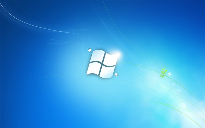 Windows 7 klassischen blauen Stil Hintergrundbilder Bilder
