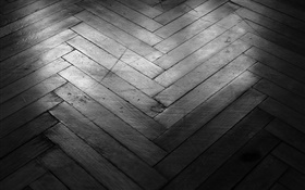 Holzböden , schwarz und weiß Stil HD Hintergrundbilder