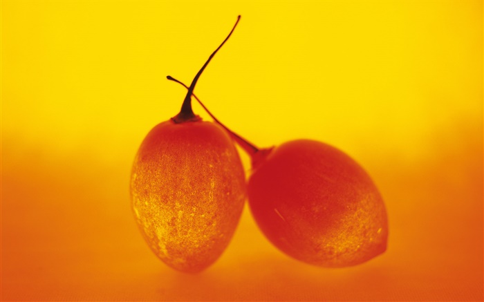Leichte Obst, zwei Baumtomaten Hintergrundbilder Bilder