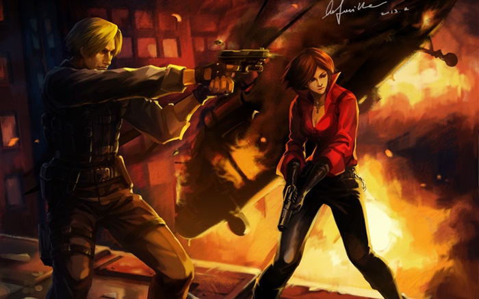 Resident Evil 6, Spiel-Art Bilder Hintergrundbilder Bilder