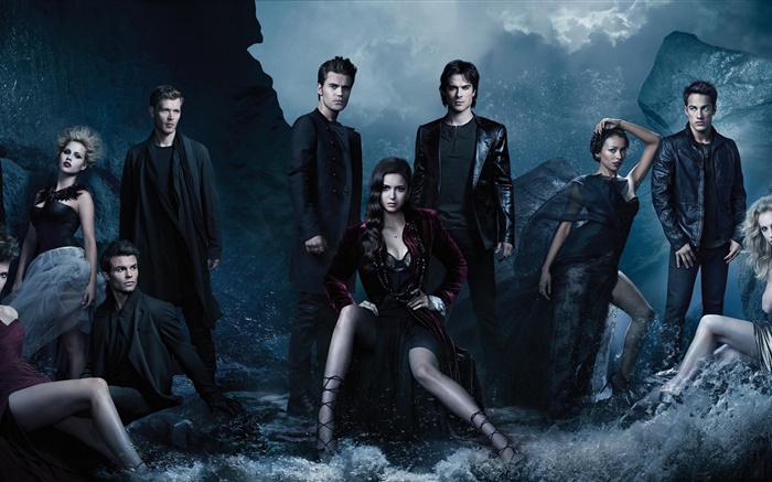 The Vampire Diaries TV-Serie Hintergrundbilder Bilder