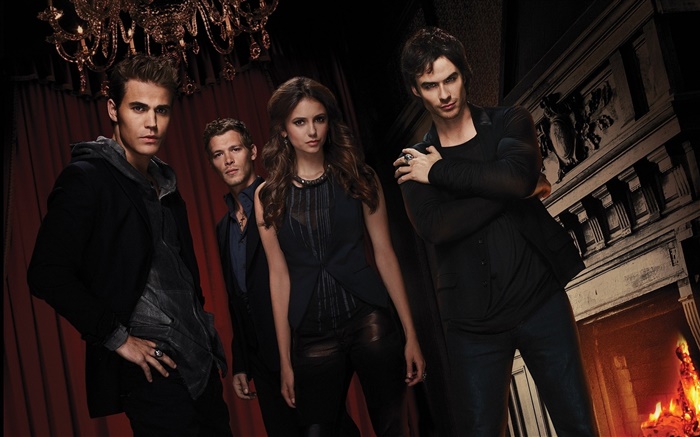 The Vampire Diaries mit großem Bildschirm Hintergrundbilder Bilder