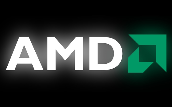 AMD-Logo, schwarzer Hintergrund Hintergrundbilder Bilder