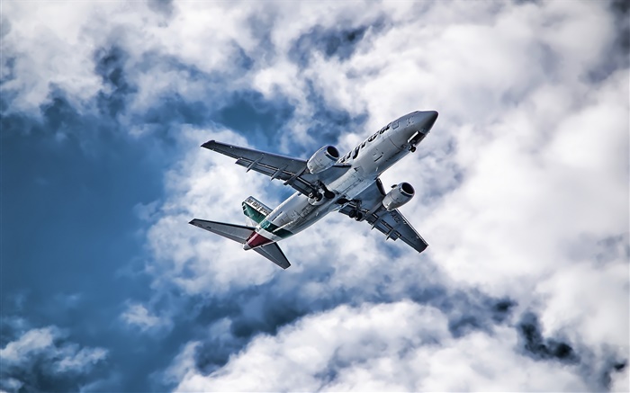 Aviation Flugzeuge, Bodenansicht  Himmel Hintergrundbilder Bilder