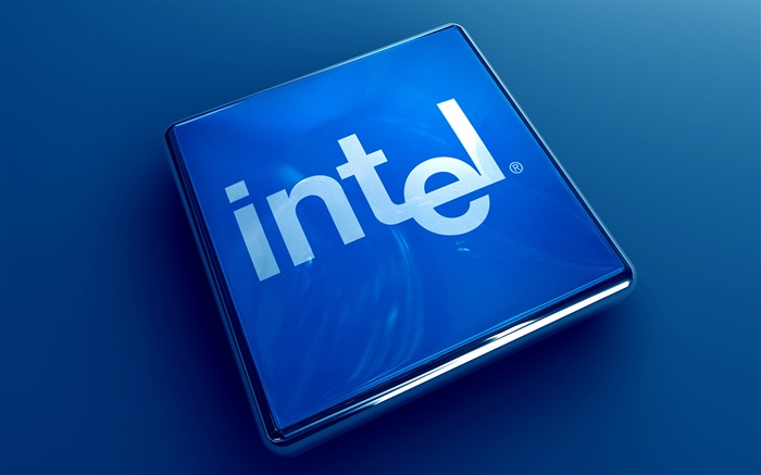 Intel 3D-Logo Hintergrundbilder Bilder