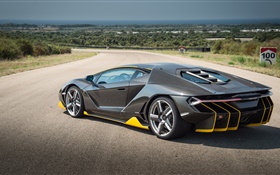 Lamborghini Centenario supercar Seitenansicht HD Hintergrundbilder