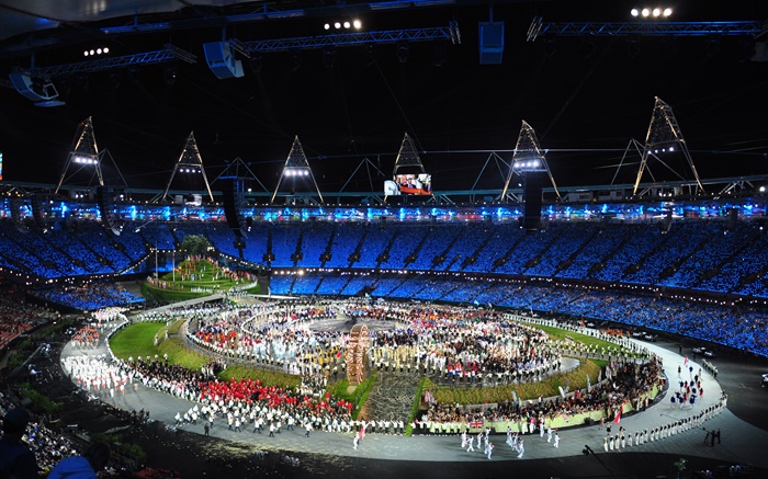 London 2012 Olympics Eröffnungsfeier Hintergrundbilder Bilder
