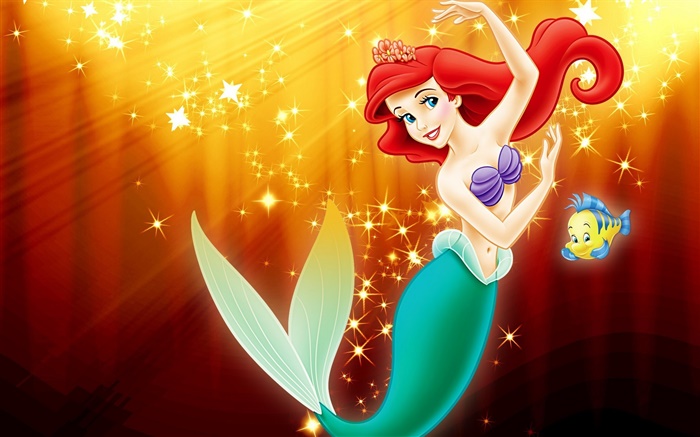 Die kleine Meerjungfrau , Prinzessin, Disney anime Hintergrundbilder Bilder
