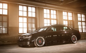 Volkswagen Jetta MK6 schwarzes Auto Seitenansicht HD Hintergrundbilder