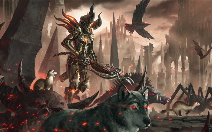 Diablo 3, Dämonenjäger Hintergrundbilder Bilder
