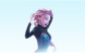 Elsa, Gefroren, Kunstzeichnung HD Hintergrundbilder
