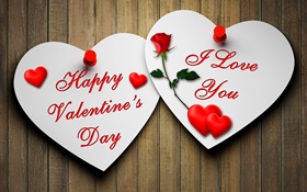 Glücklicher Valentinsgruß-Tag, ich liebe dich HD Hintergrundbilder