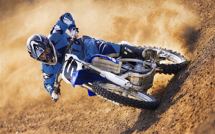 Yamaha Motorradrennen Hintergrundbilder Bilder