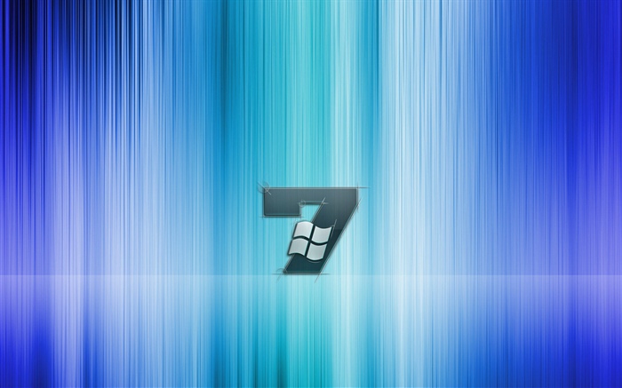 Windows 7, blau gestreiften Hintergrund Hintergrundbilder Bilder